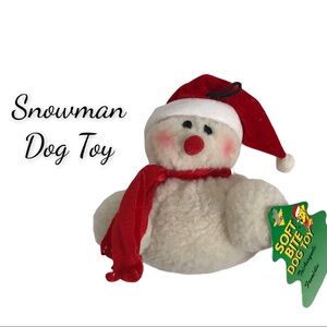 NWT Snowman Dog Toy